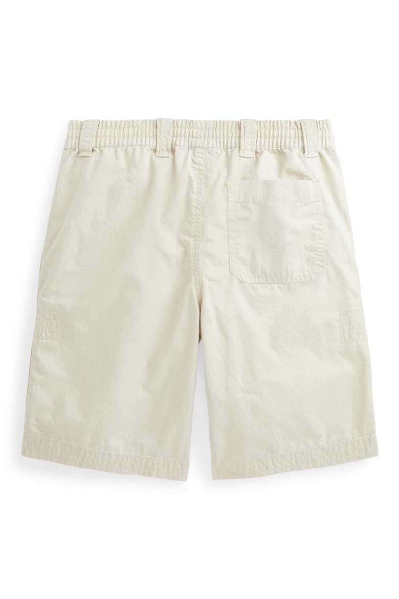 Kids' Cotton Twill Rugby Shorts, Alternate, color, BASIC SAND