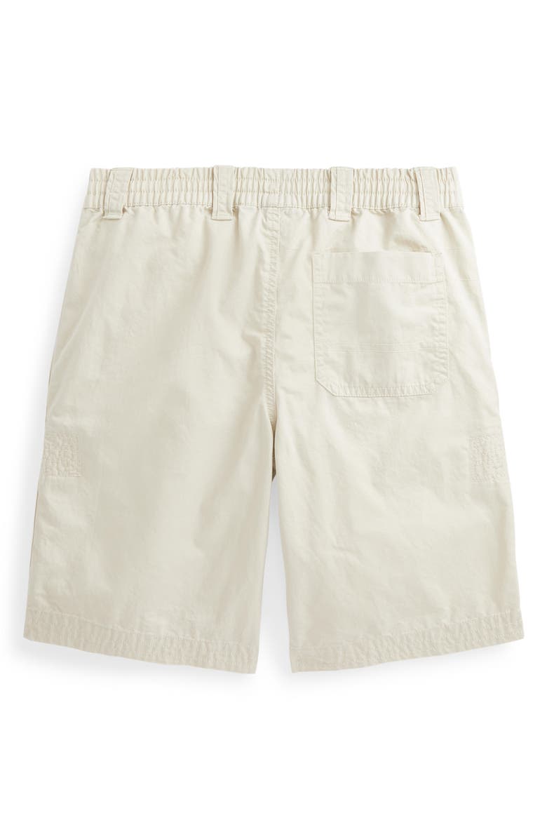 Polo Ralph Lauren Kids' Cotton Twill Rugby Shorts, Alternate, color, Basic Sand