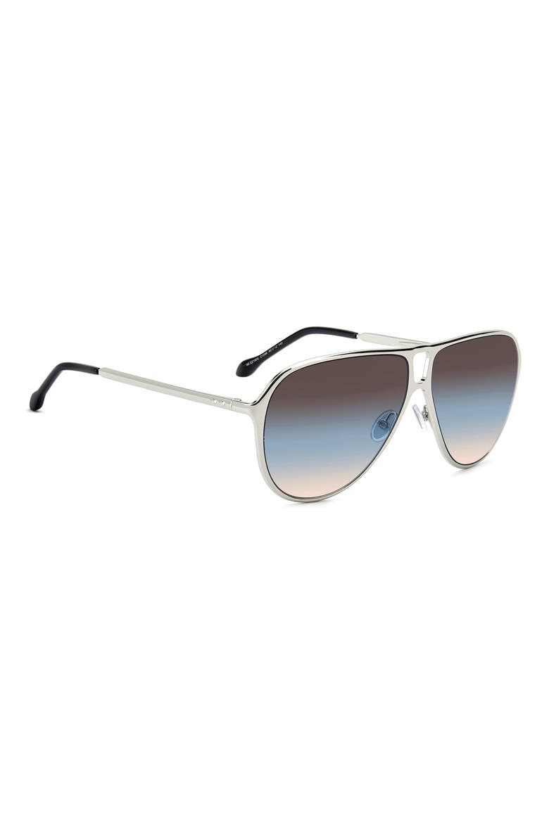 60mm Gradient Pilot Sunglasses, Alternate, color, 0010-98