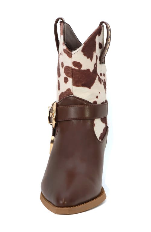 Seven7 Western Two-tone Bootie In Multi