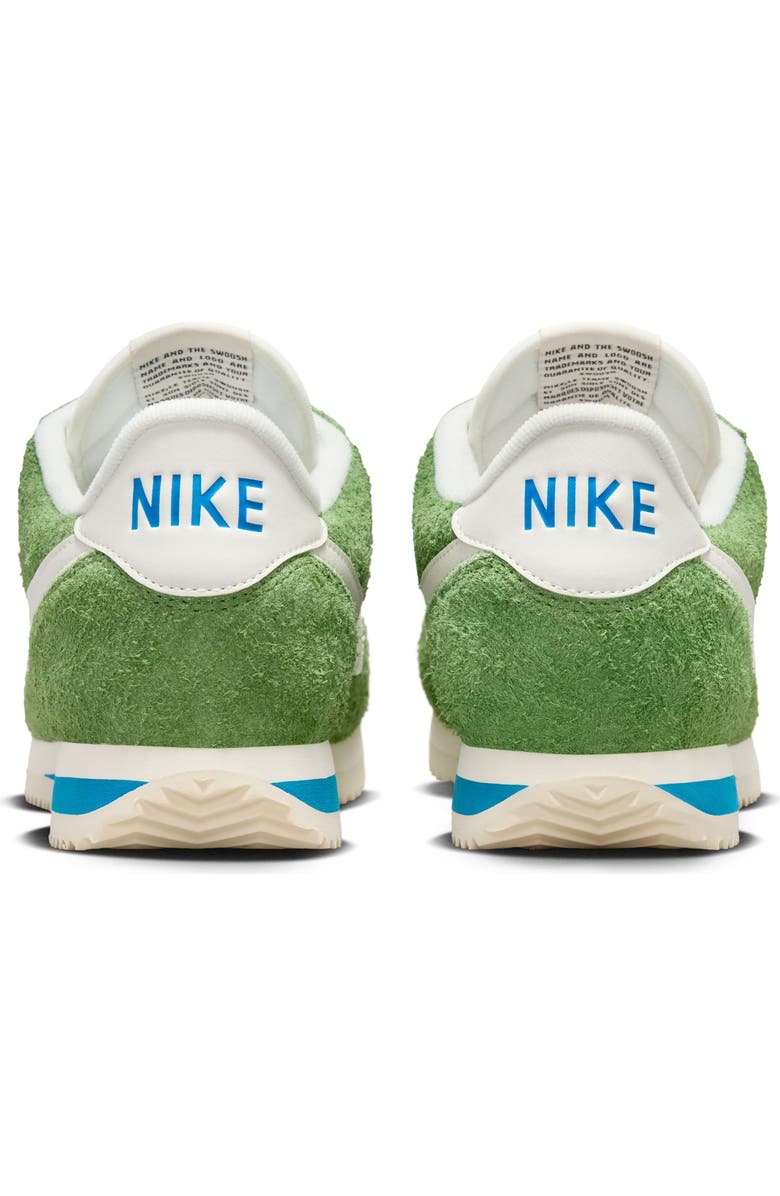 Nike Cortez Vintage Sneaker, Alternate, color, Chlorophyll/ Sail/ Light Blue