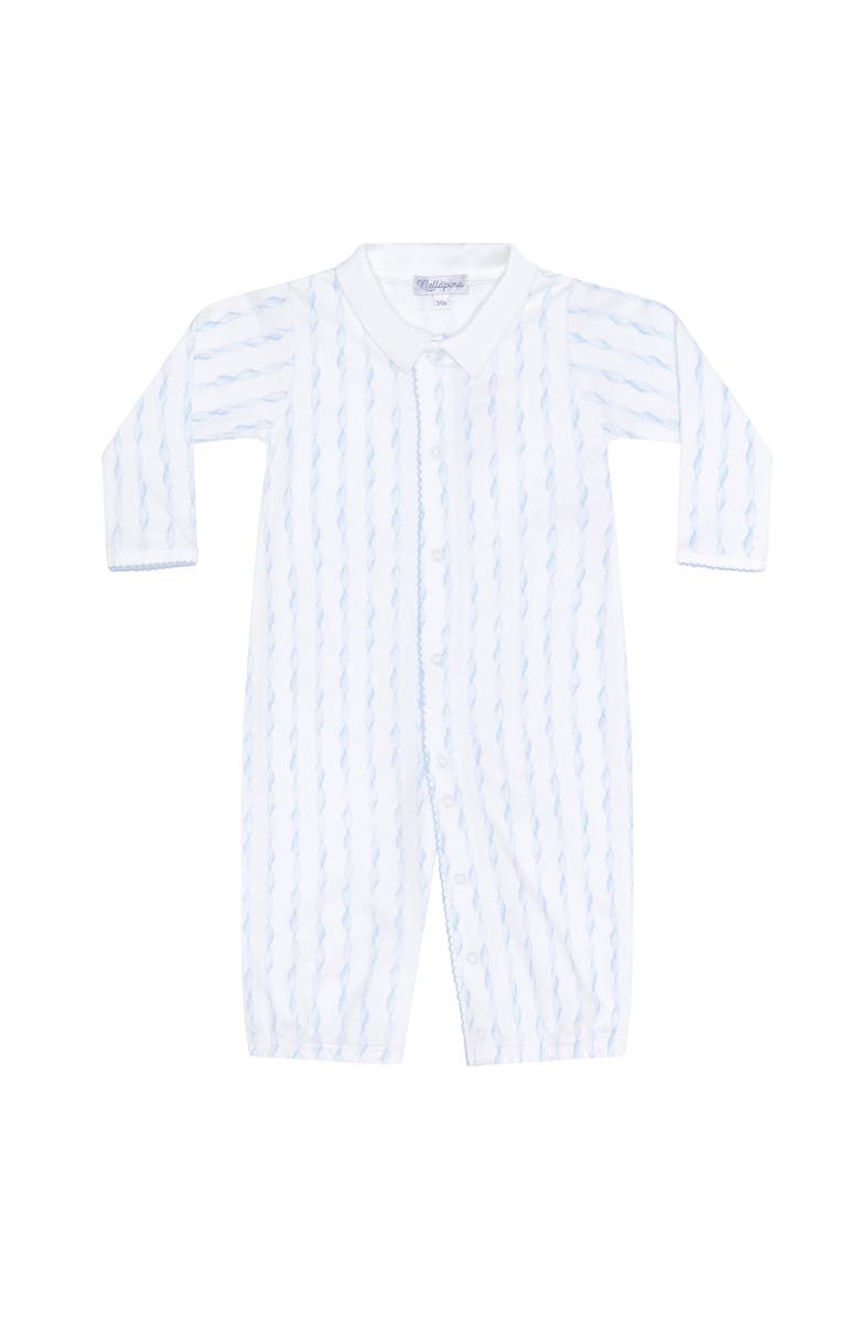 Nellapima Blue Twirls Converter Gown - Baby, Alternate, color, Blue