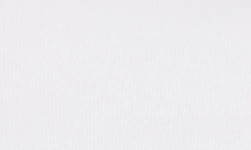 Nic + Zoe Nic+zoe Perfect Rib Cotton Blend Long Sleeve Top In White