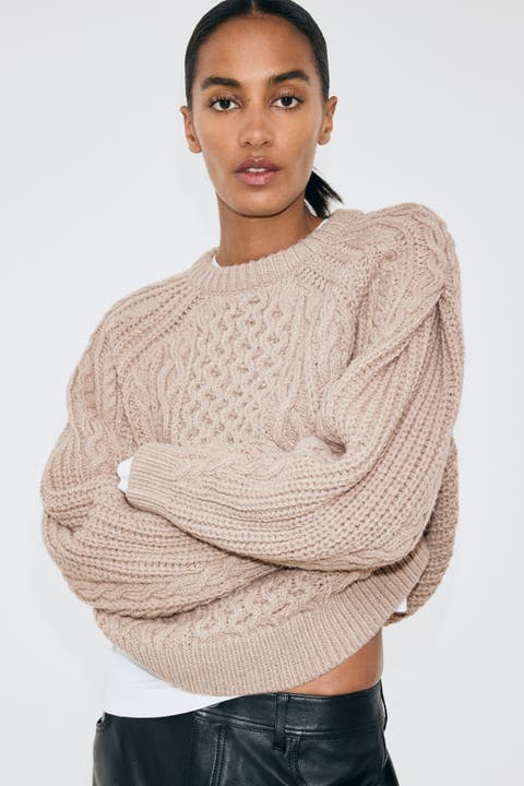 Cable-knit Jumper