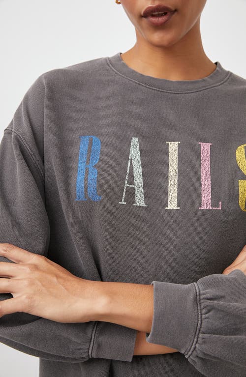 Rails Signature Logo Sweatshirt In Multi