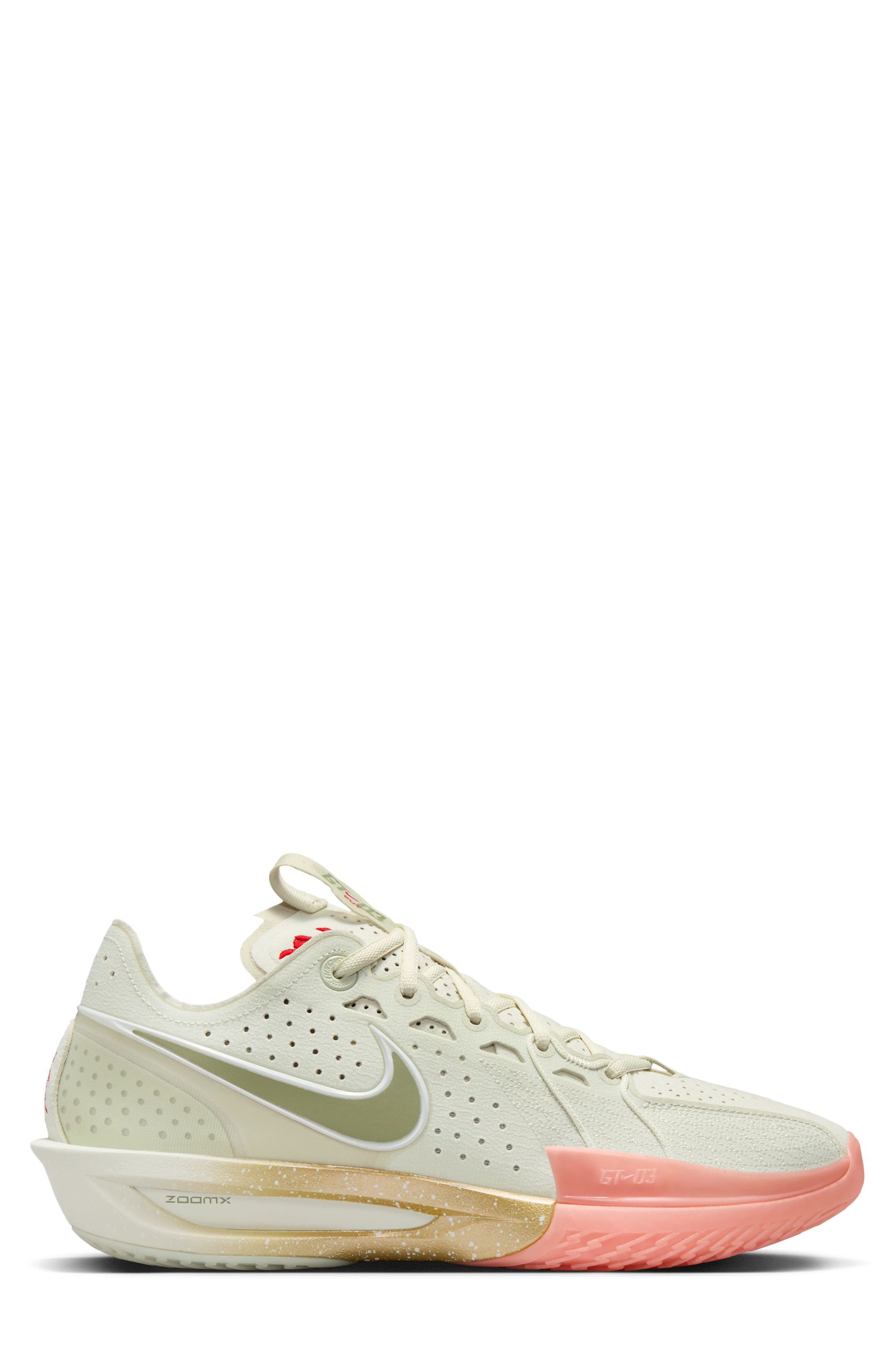 Nike G.T. Cut 3 Sneaker, Alternate, color, Sea Glass/ Oil Green