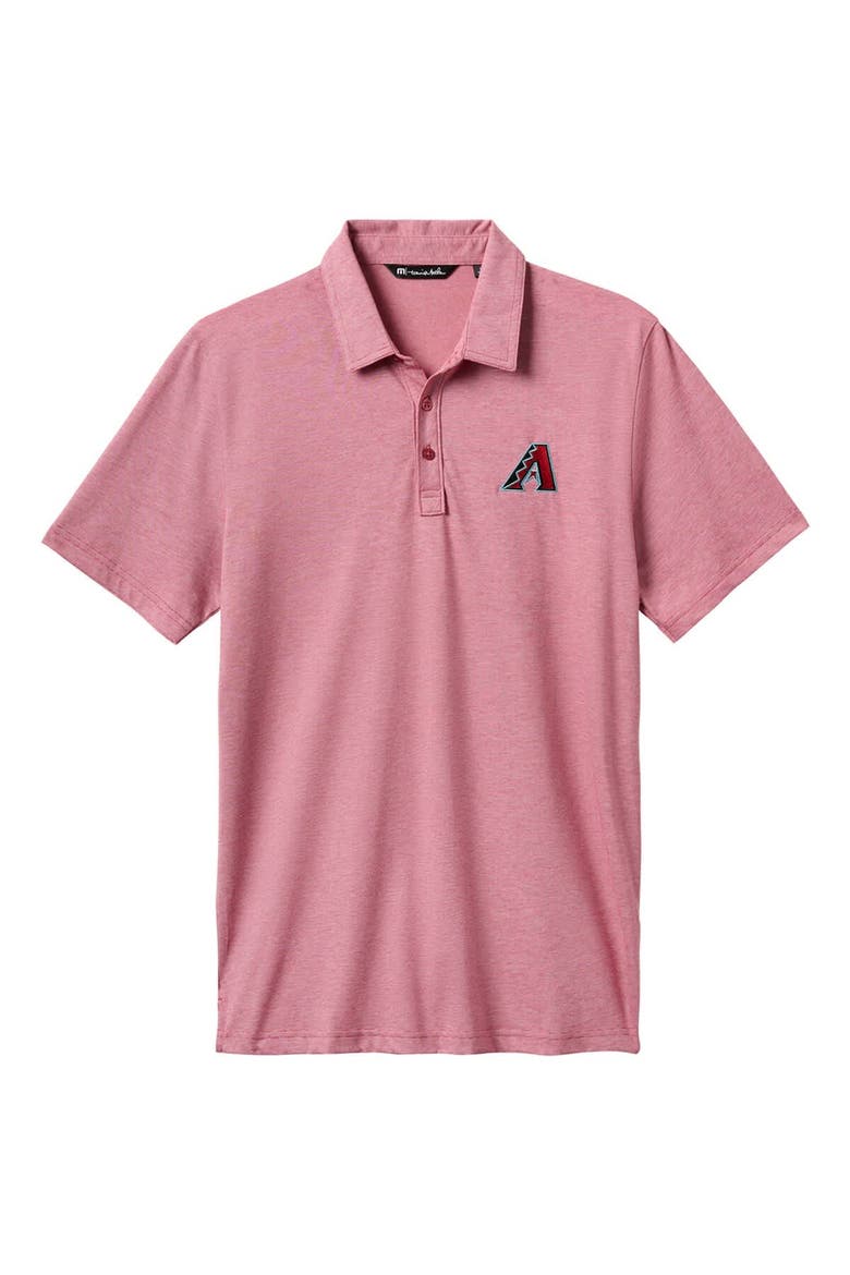 Men's TravisMathew Red Arizona Diamondbacks The Zinna Polo, Alternate, color, Red