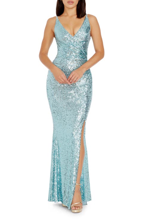 Jordan Sequin Gown