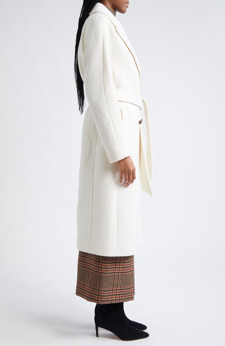 Veronica Beard Della Virgin Wool Dickey Coat, Alternate, color,