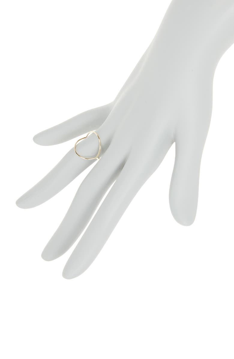Bony Levy 14K Yellow Gold Open Circle Ring, Alternate, color, 
