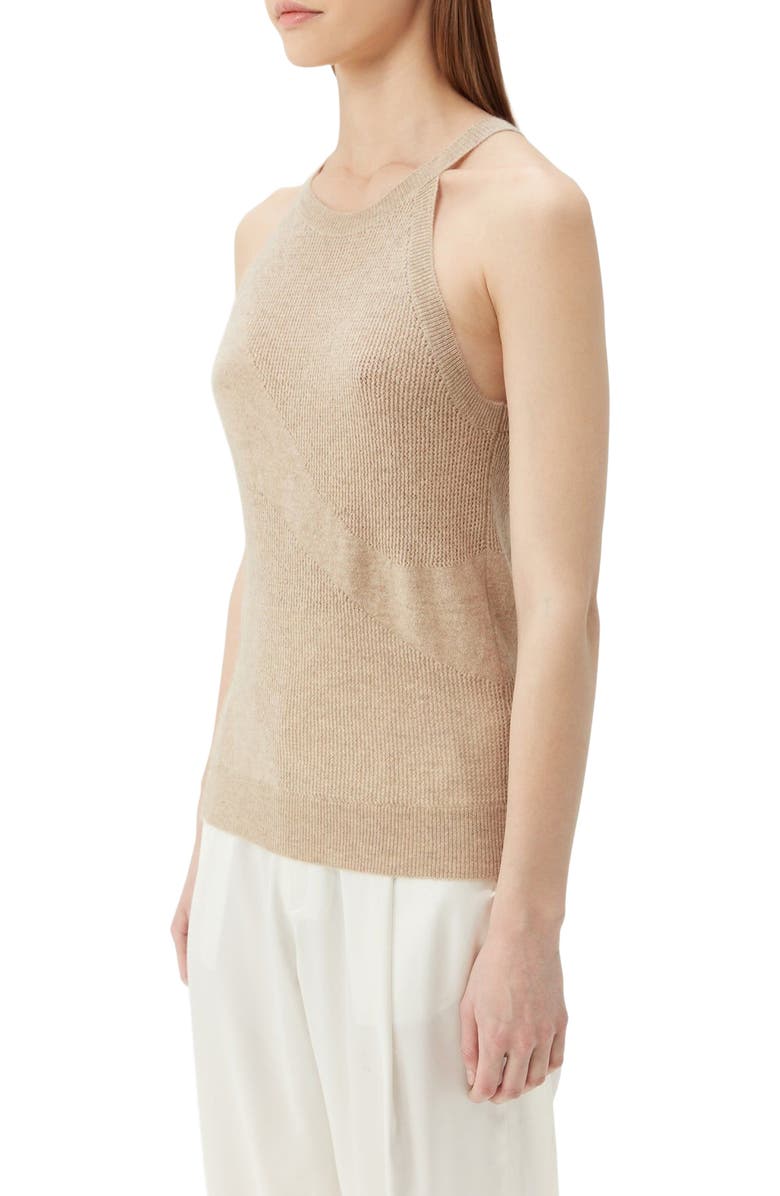 GOBI Mongolian Cashmere Cashmere Top, Alternate, color, Warm Grey
