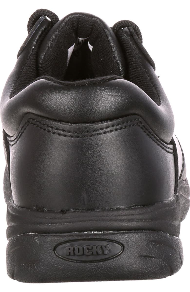 Rocky SlipStop 911 Plain Toe Oxford Shoe, Alternate, color, Black