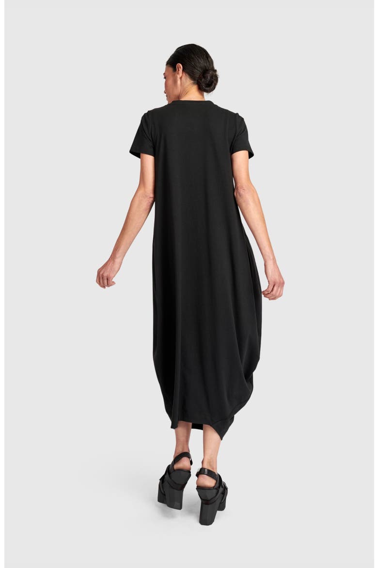 Staple Cocoon Dress, Alternate, color, Black