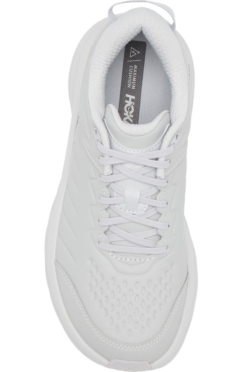 HOKA Bondi SR Shoe, Alternate, color, Harbor Mist / Lunar Rock