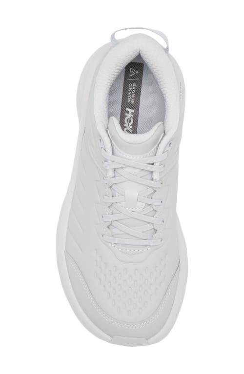 Hoka Bondi Sr Water Resistant Sneaker In Gray