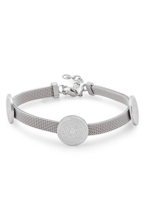 Triple Station Mesh Bracelet