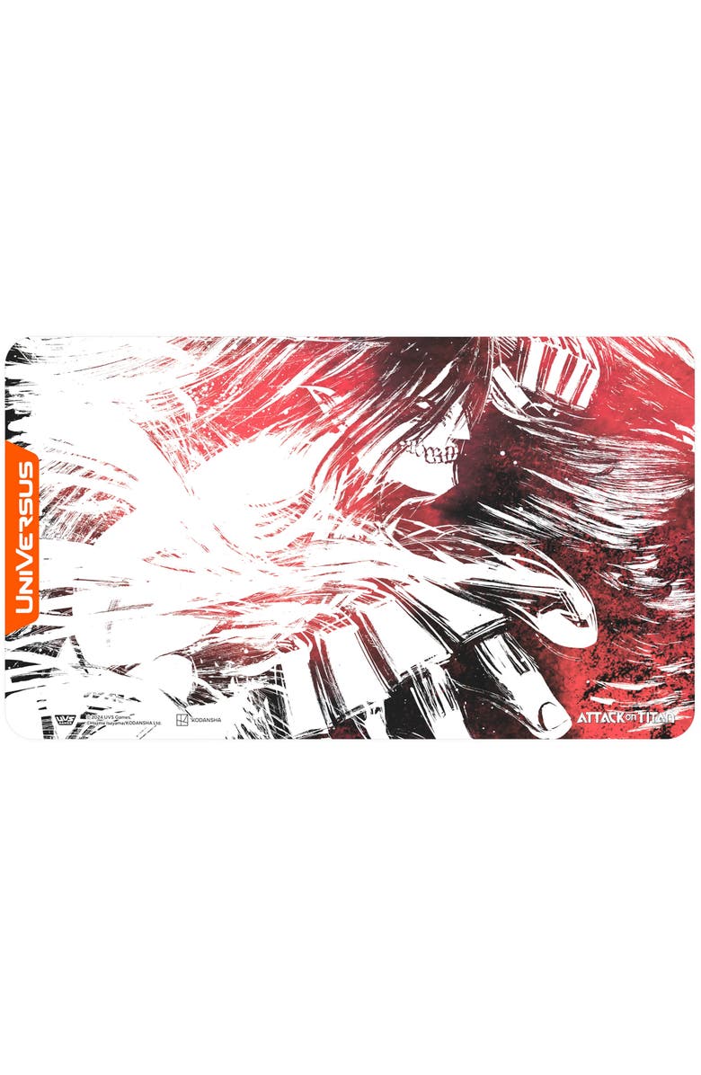 UniVersus Attack On Titan Battle For Humanity Attack Titan Playmat, Main, color, Multicolored