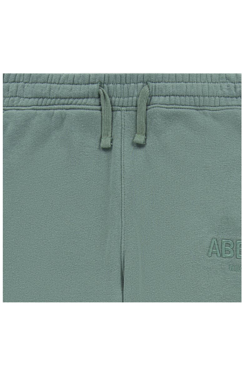 Kids' Loose Cotton Blend Fleece Sweatpants, Alternate, color, DARK FOREST