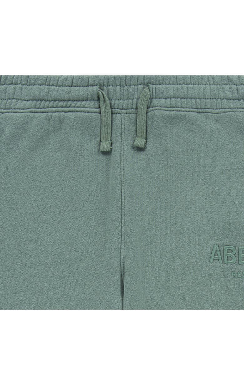 abercrombie kids Kids' Loose Cotton Blend Fleece Sweatpants, Alternate, color, Dark Forest