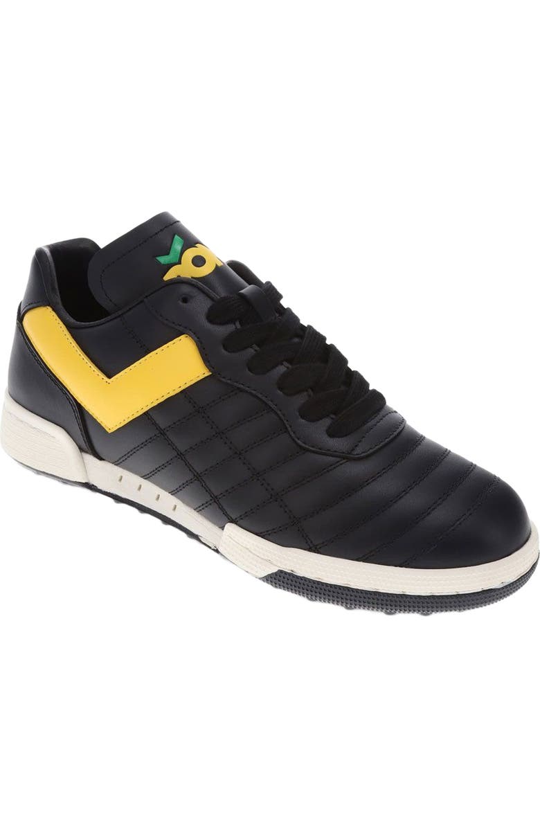 PONY Madrid 82 Sneakers, Main, color, Black/Yellow/Green