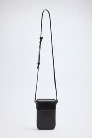 Forever & Always Shoes Ales Bassepi Leather Mini Crossbody Bag