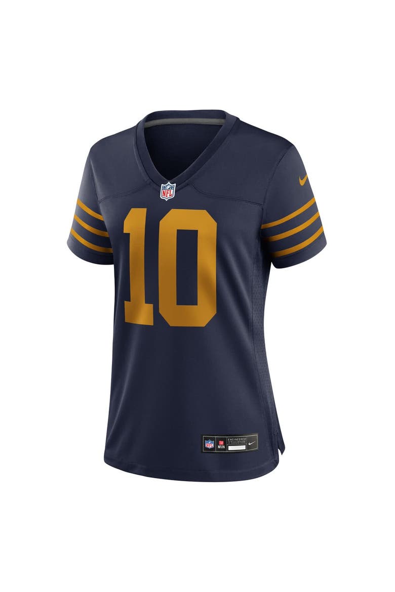 Women's Nike Jordan Love Navy Green Bay Packers The 1923 Classic Game Jersey, Alternate, color, Navy