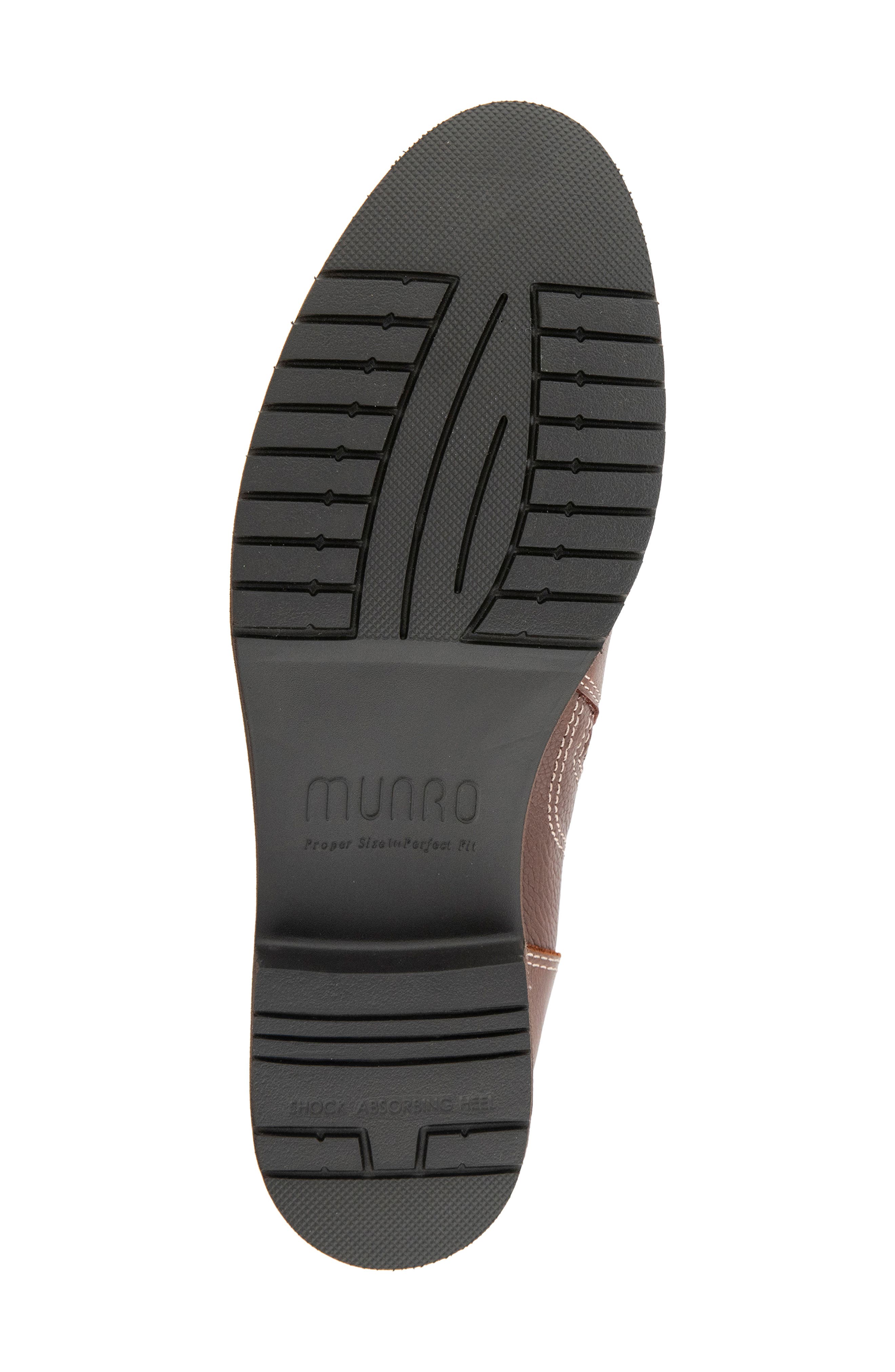 Paige Bootie, Alternate, color, DARK BROWN LEATHER