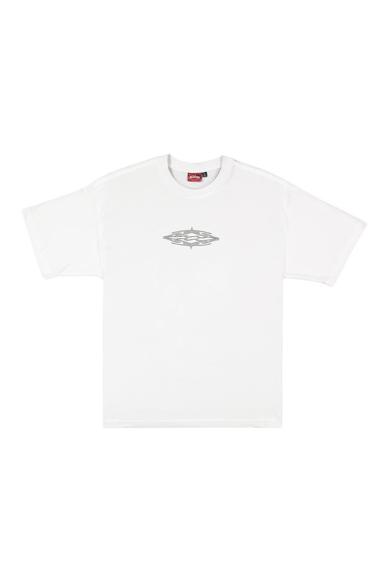 Diamond Logo Cotton Graphic T-Shirt, Alternate, color, WHITE