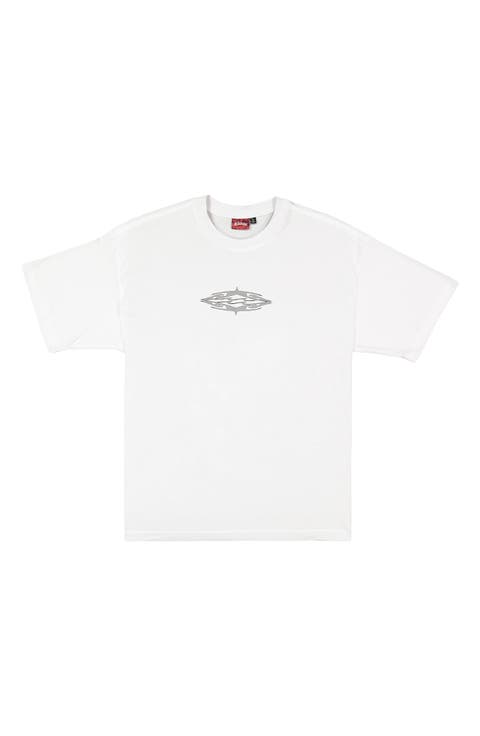 Diamond Logo Cotton Graphic T-Shirt