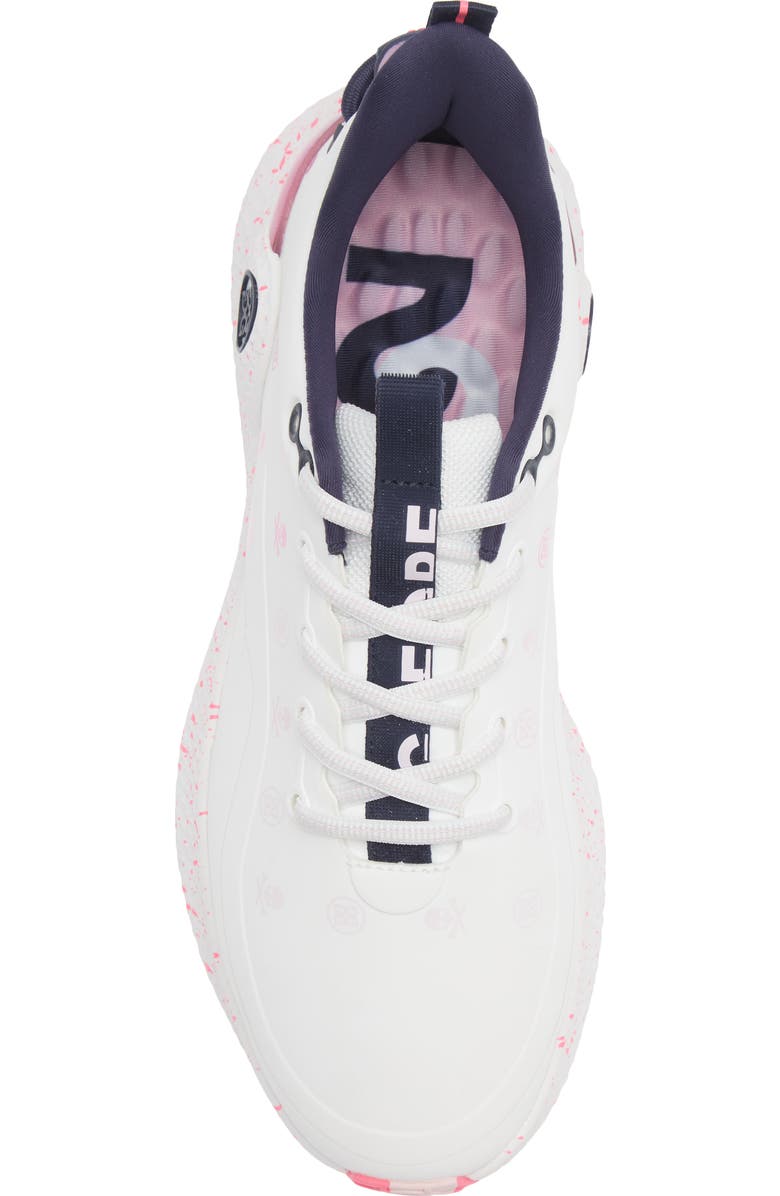 G/FORE MG4+ O2 Gradient Skulls & Tees Golf Shoe, Alternate, color, Snow / Multi