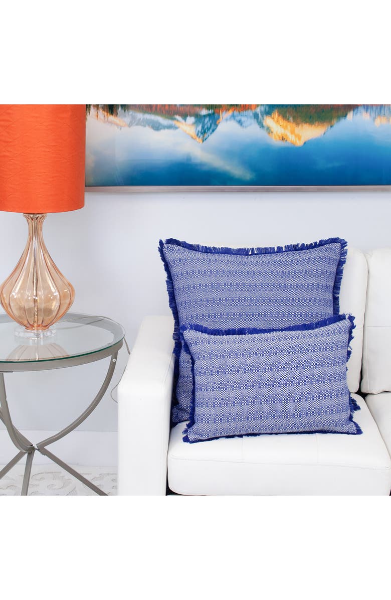 PARKLAND COLLECTION Cross Weave Rectangle Accent Pillow, Alternate, color,