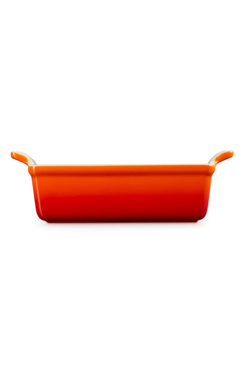 Le Creuset Heritage Loaf Pan In Flame