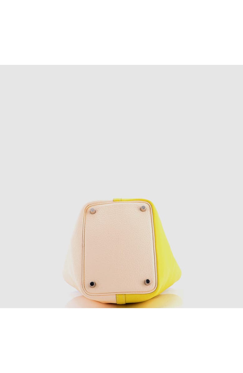 Pre-Owned Hermes Picotin Lock Bag Bicolor Clemence PM, Alternate, color, Bicolor - Lime/Nata