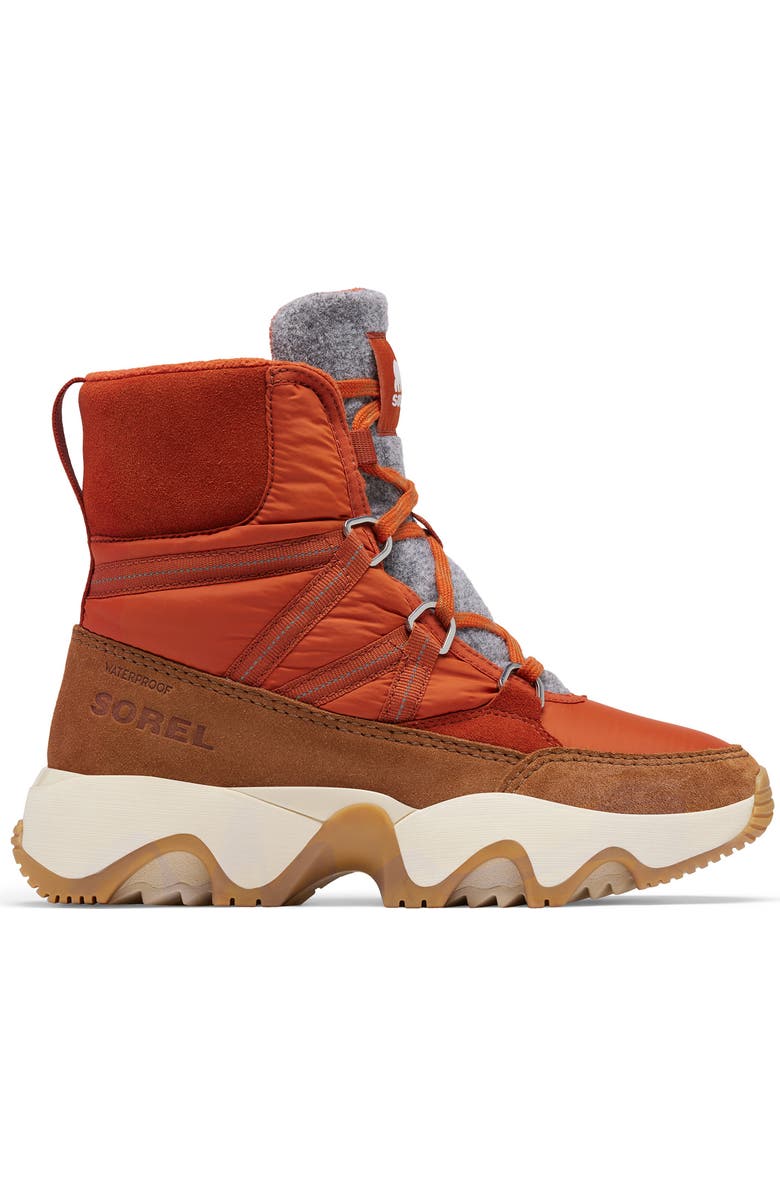SOREL Kinetic Impact Sport Waterproof Boot, Alternate, color, Sanguine/ Velvet Tan