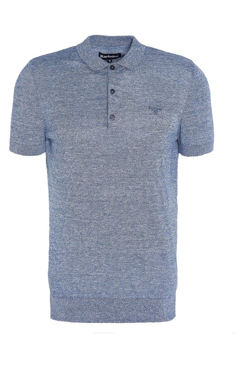Buston Cotton & Linen Polo, Alternate, color, CHAMBRAY