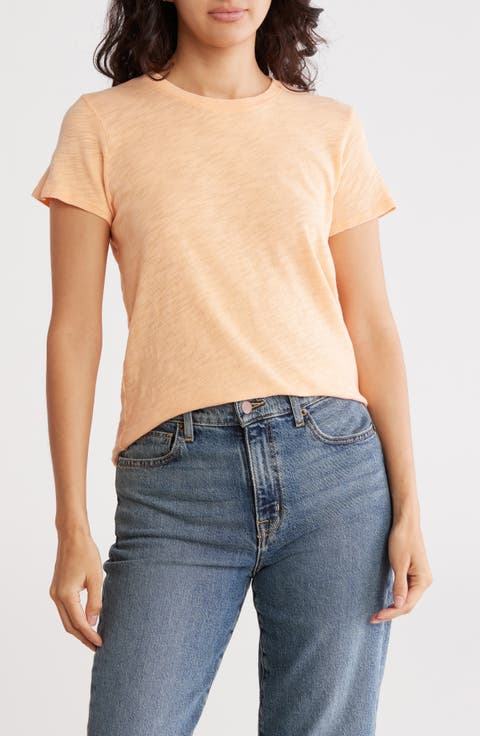 Slub Cotton Jersey T-Shirt