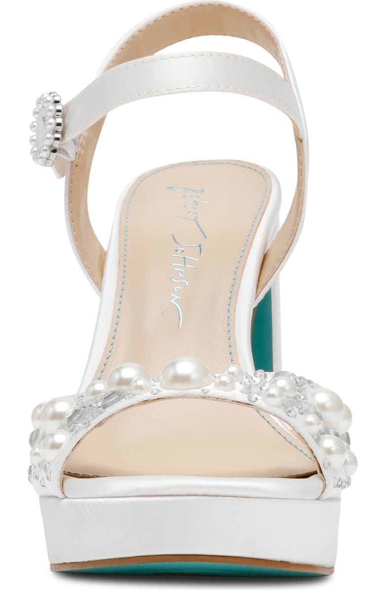 Betsey Johnson Avian Platform Sandal, Alternate, color,