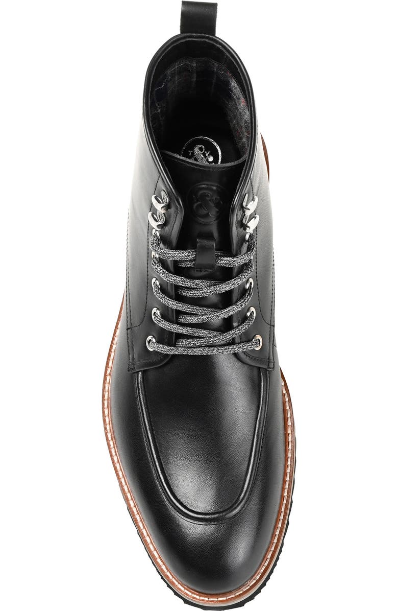 Thomas & Vine THOMAS AND VINE Mitchell Leather Moc Toe Ankle Boot, Alternate, color,