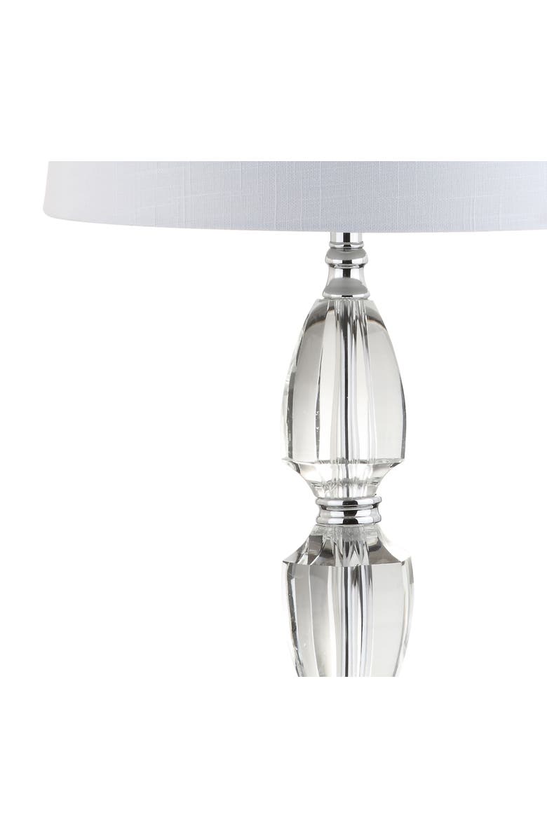 JONATHAN Y Graham Crystal LED Table Lamp, Alternate, color, Clear