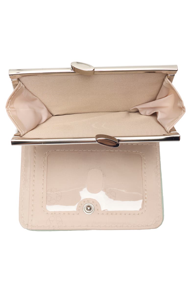 MUNDI SMALL LEATHER GOODS Frenchie Wallet, Alternate, color, Thyme Woven