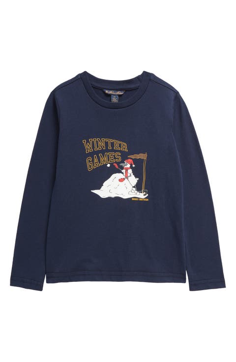Kids' Long Sleeve Graphic T-Shirt (Little Kid & Big Kid)
