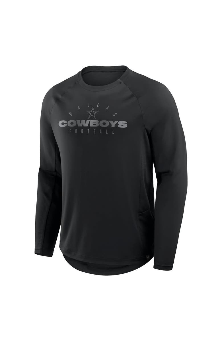 FANATICS Men's Fanatics Black Dallas Cowboys Coverage Scheme Long Sleeve T-Shirt, Alternate, color, Black