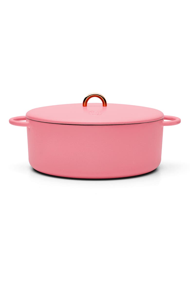 Great Jones The Dutchess 6.75-Quart Enamel Cast Iron Dutch Oven with Lid, Alternate, color, 