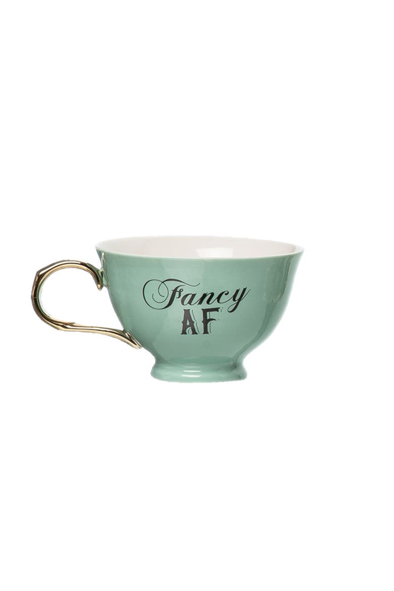 r Fancy AF Oversized Teacup, Main, color, Green