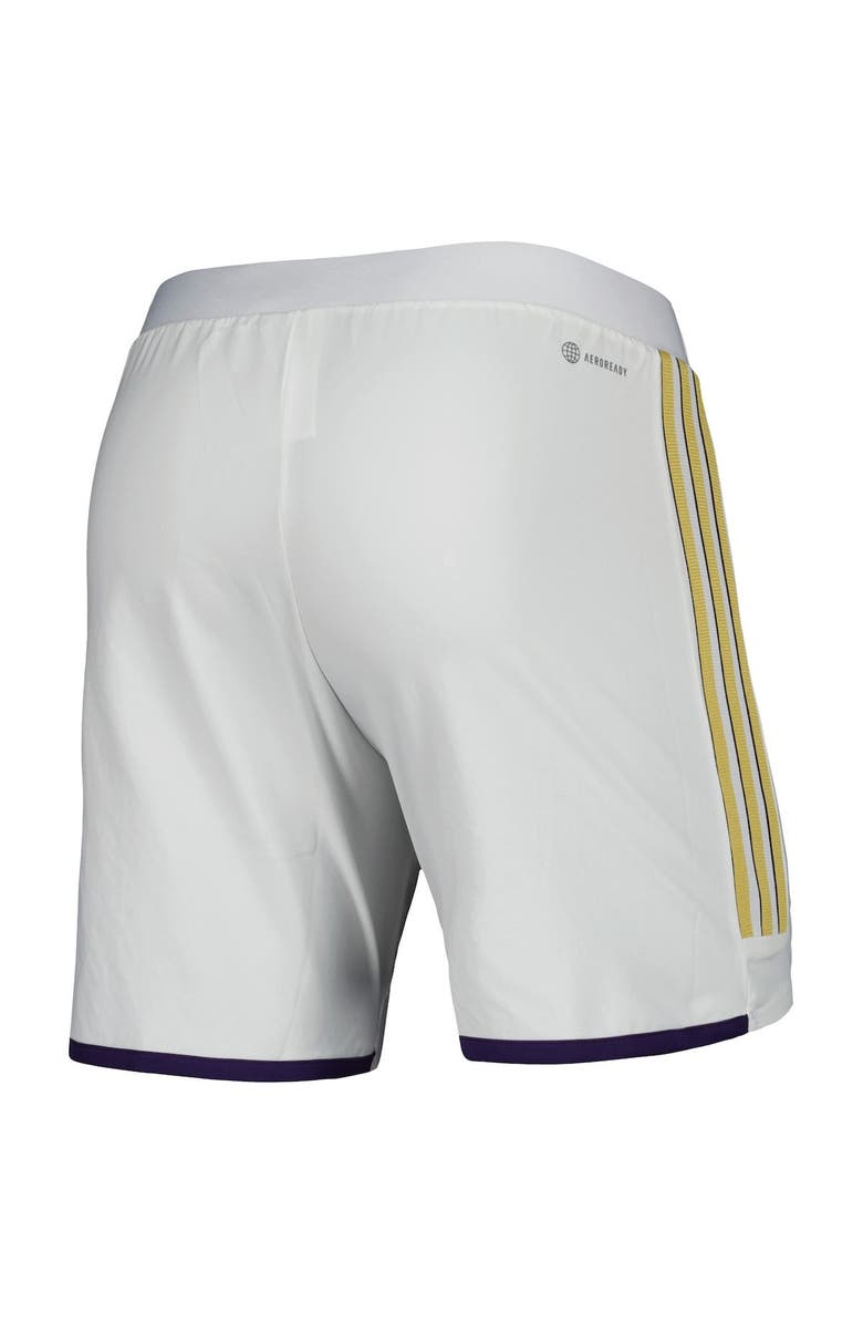 adidas Men's adidas White Orlando City SC 2023 Away AEROREADY Authentic Shorts, Alternate, color, White