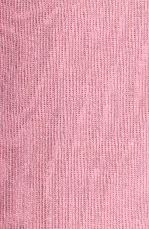 Open Edit Rib Tank In Pink