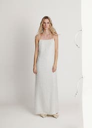 Alas Spaghetti Strap Bridal Dress