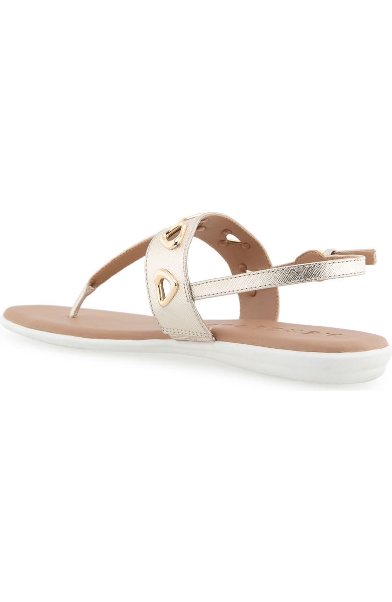 Aerosoles Iago Slingback Sandal, Alternate, color, Gold Metallic Textured