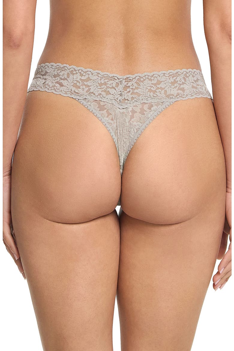 Original Rise Lace Thong, Alternate, color, SLEEP IN