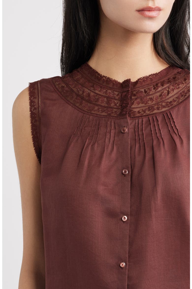Liletta Ramie Top, Alternate, color, DAHLIA